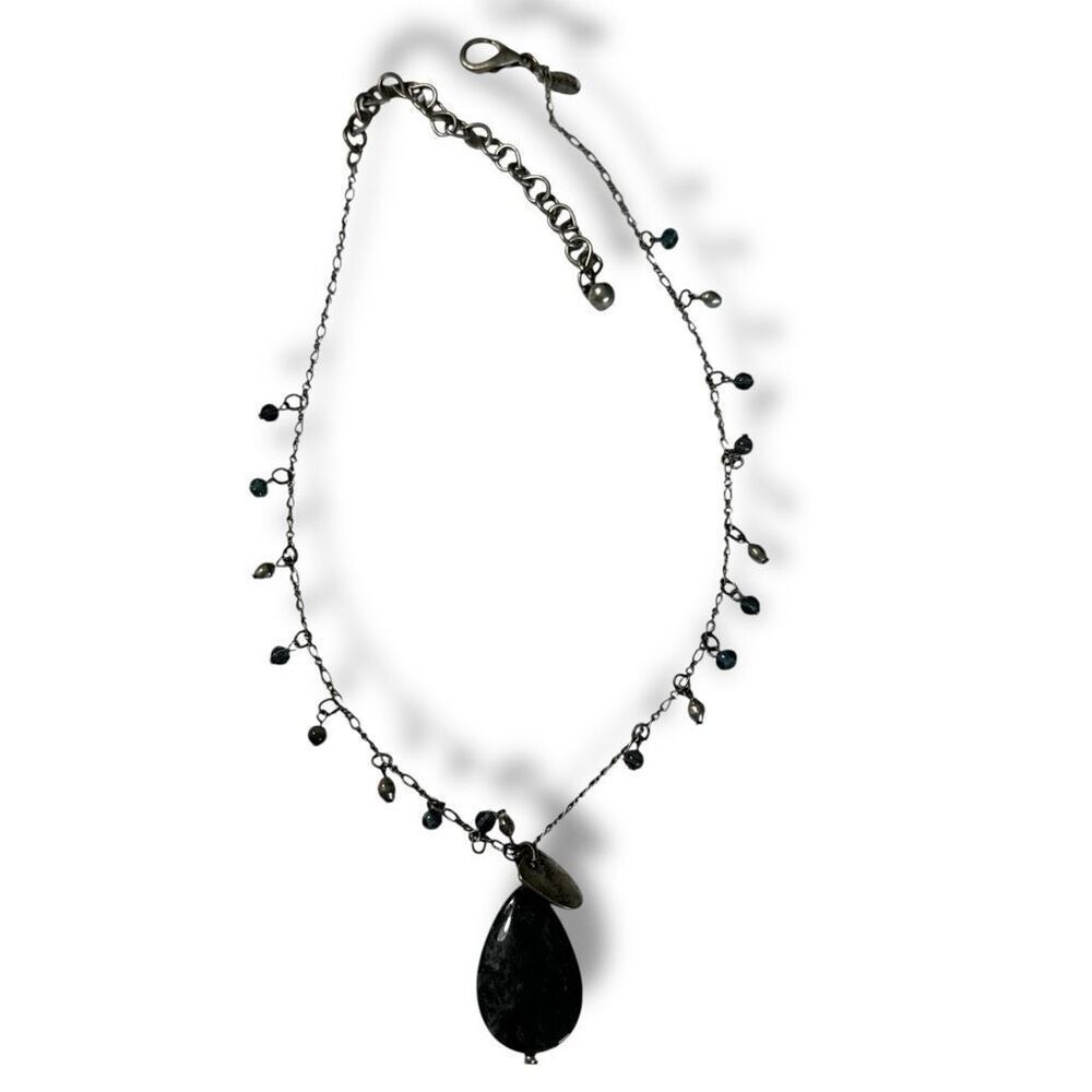 Chico’s Harmony Silvertone Necklace